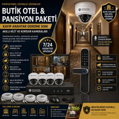 Butik Otel & Pansiyon Paketi (Kayıp Anahtar Derdine