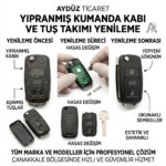 Yıpranmış Kumanda Kabı ve Tuş Takımı Yenileme